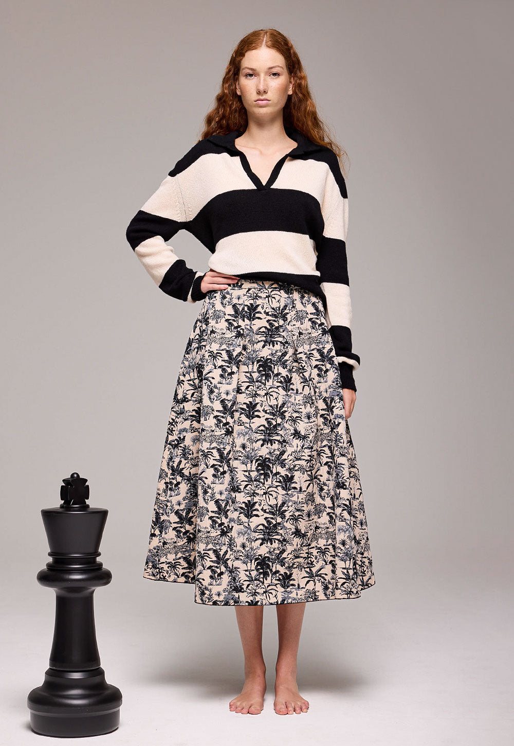 Antonia Zander Alicia Sweater knit detail.