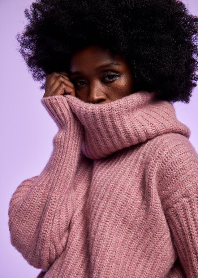 The Marie Rollneck Sweater